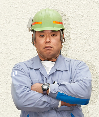 工藤作業長 Foreman Kudou